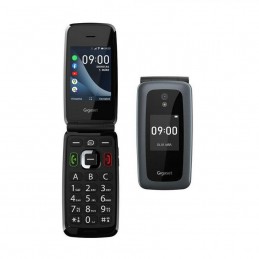 telefono gigaset gsm dual sim senior  flip con tasti grandi ampio doppio display bluetooth tasto sos e 4g google e whatsapp