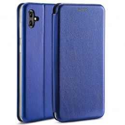 book a23 5g con porta carte di credito chiusura magnetica blu
