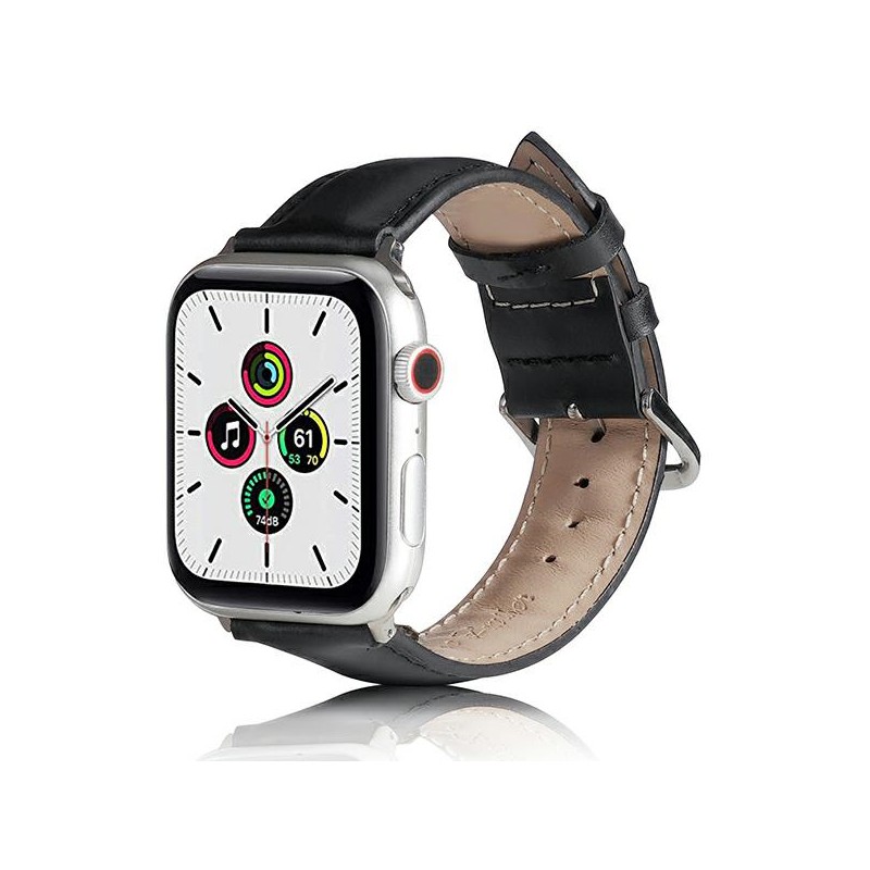 cinturino apple watch vera pelle nero 34-40-41 mm brown