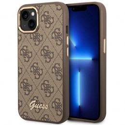 cover guess iphone 14 brown