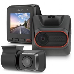 dash cam mio full hd hdr gps con retrocamera e parking mode