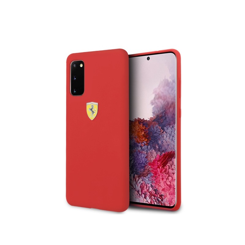 cover ferrari samsung s20 rossa