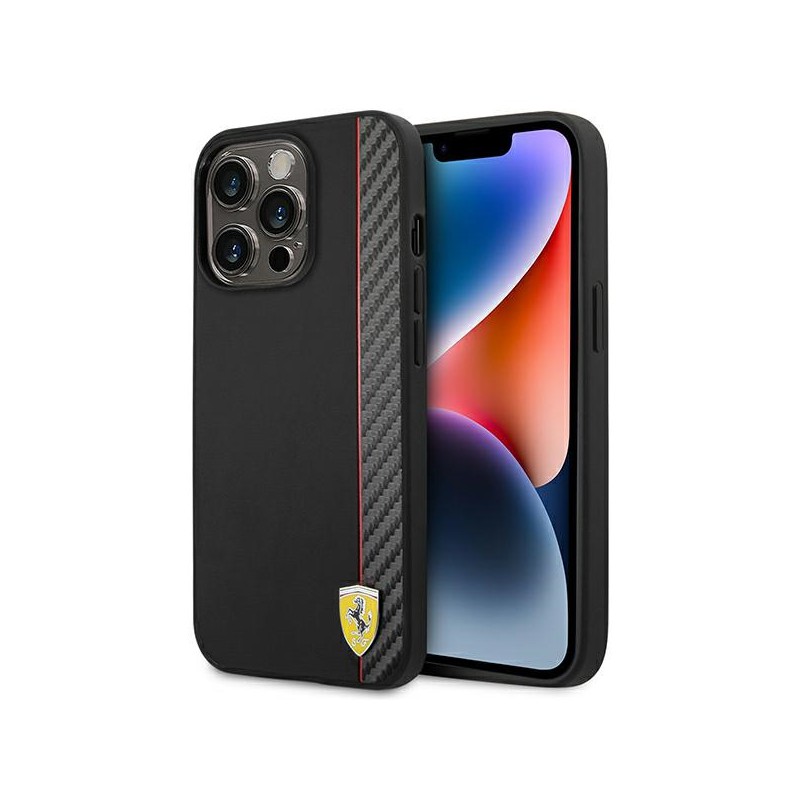 cover ferrari iphone 14 pro nera