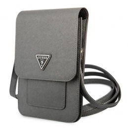 portacellulare universale guess grey con tracolla