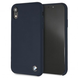 cover bmw iphone xr  blu navy