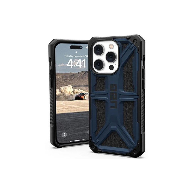 urban armor gear apple iphone 14 pro monarch- carbon fiber
