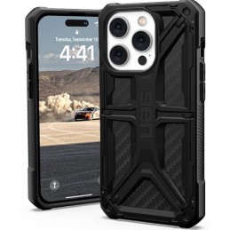 urban armor gear apple iphone 14 pro monarch- carbon fiber