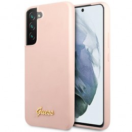 cover guess galaxy s23 plus silicon pink
