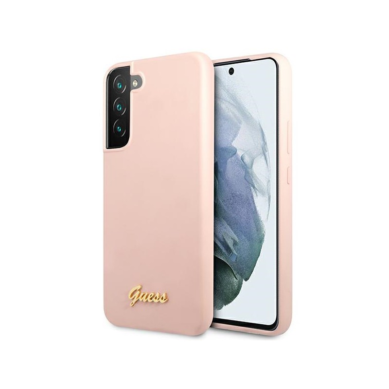 cover guess galaxy s23 plus silicon pink