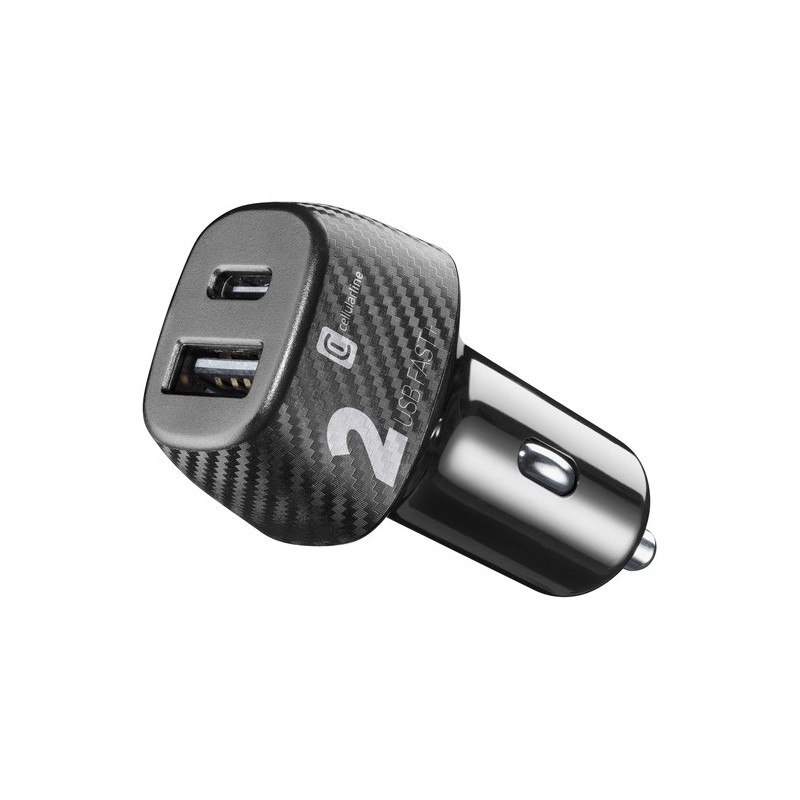 caricabatterie auto doppia usb 32watt qualcom nero 2 usb caricabatterie auto doppia usb 32watt qualcom nero 2 usb