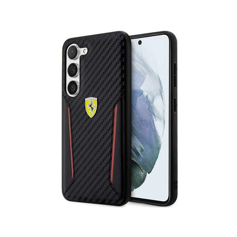 cover ferrari samsung s23 nera