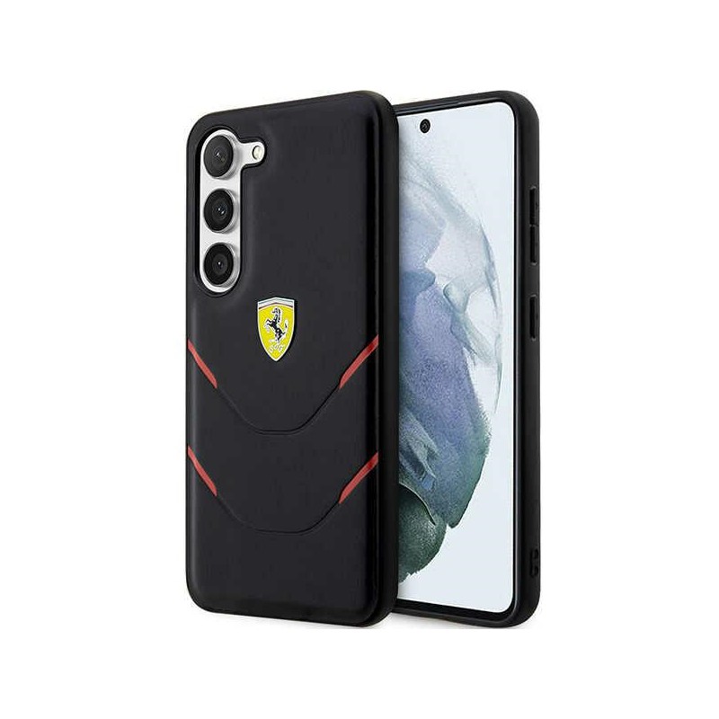 cover ferrari samsung s23+ nera