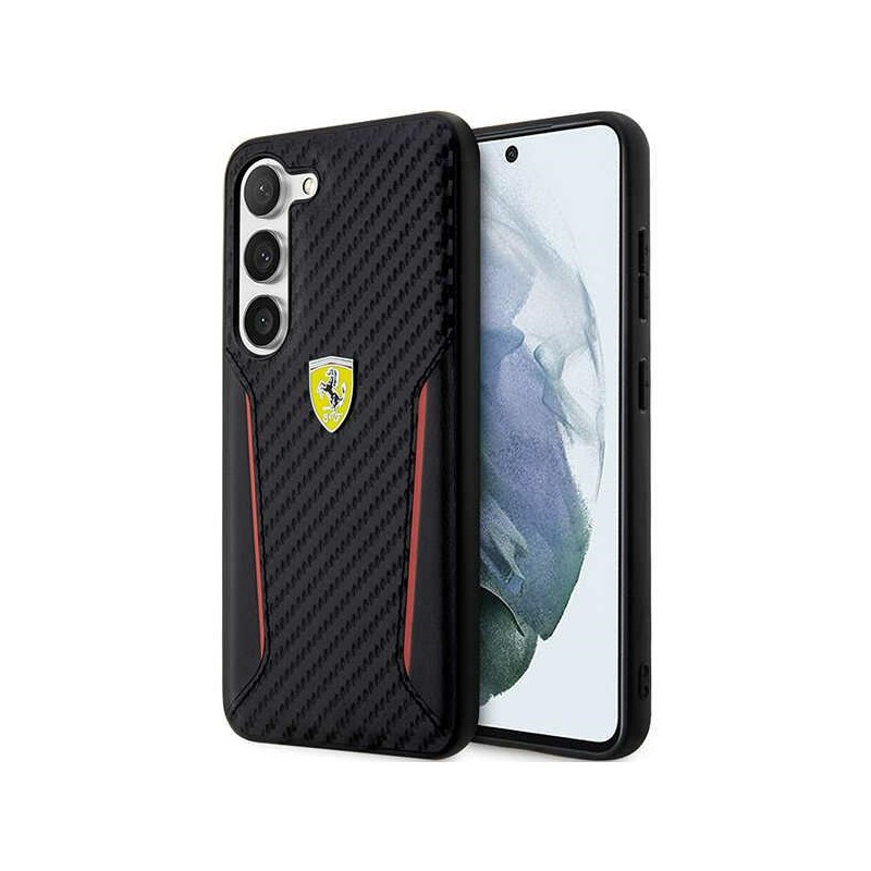 cover ferrari samsung s23+ nera