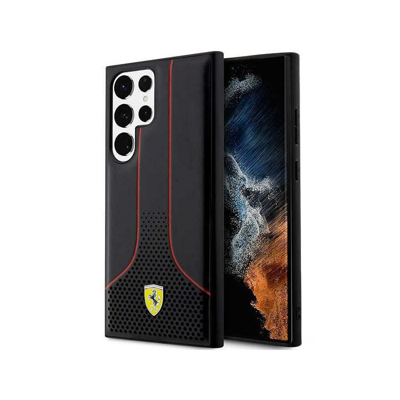 cover ferrari samsung s23ultra nera