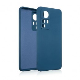 cover in silicone per xiaomi 12t blu