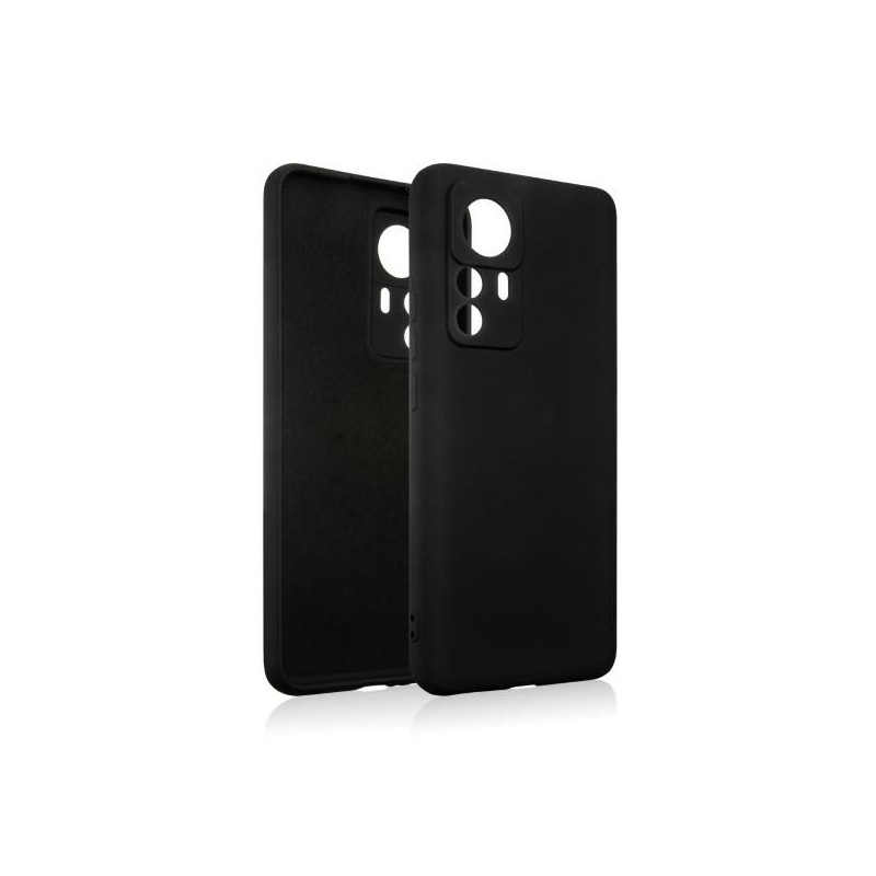 cover in silicone per xiaomi 12t nera