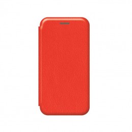 book iphone 14 plus con porta carte di credito chiusura magnetica red