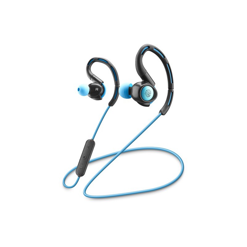 auricolari vivavoce bluetooth sportivo per  jogging blu