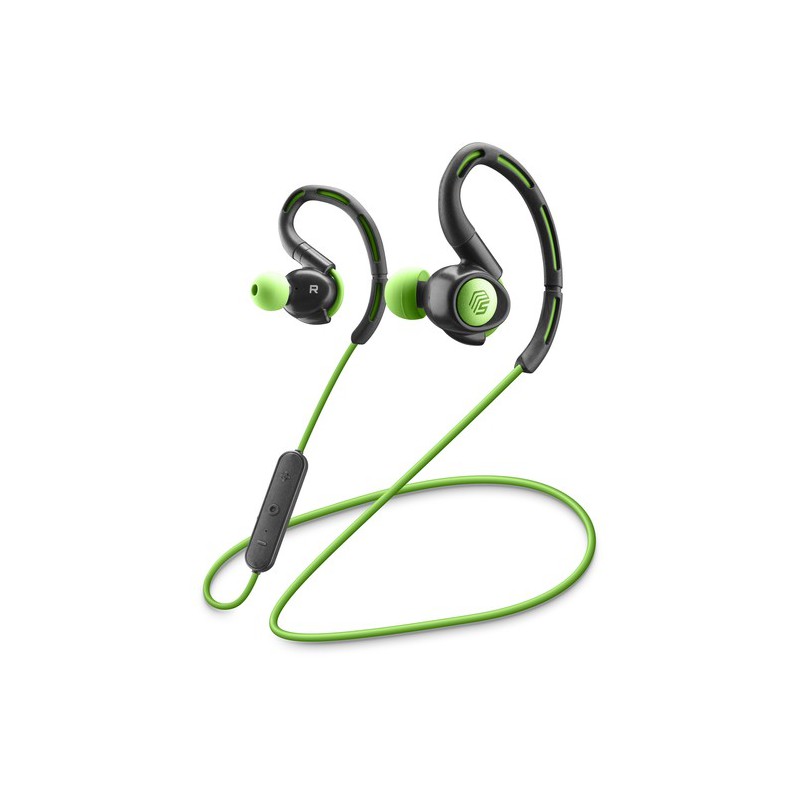 auricolari vivavoce bluetooth sportivo per  jogging verde