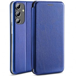 book a14 5g con porta carte di credito chiusura magnetica blu
