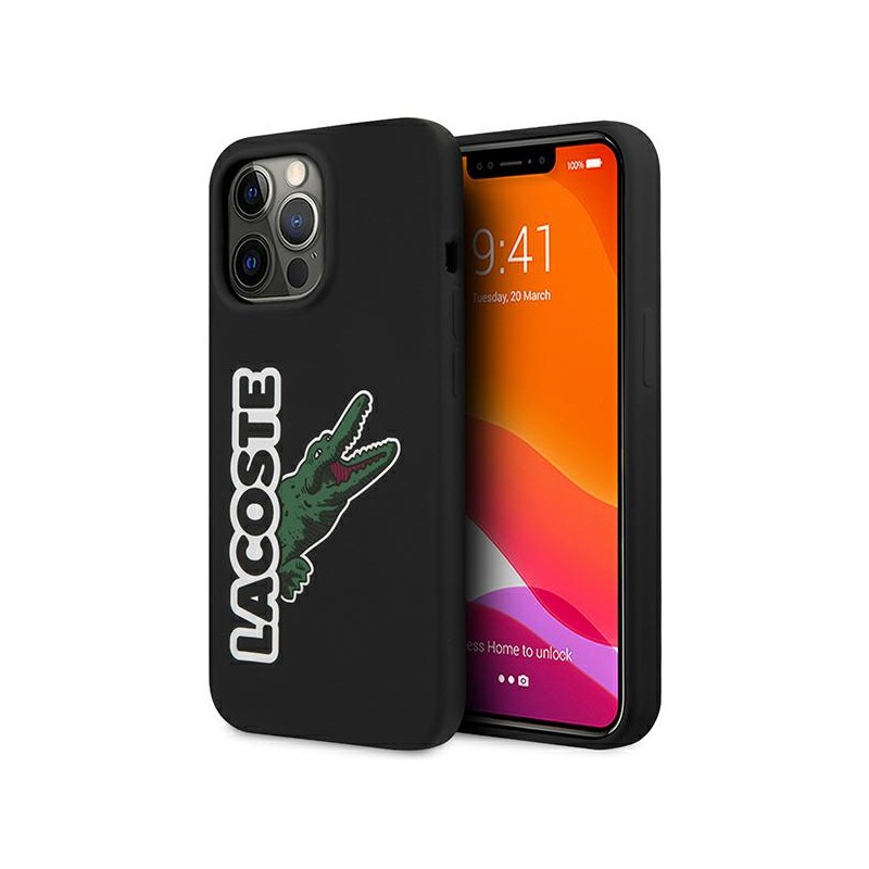 cover lacoste iphone 13 pro max nera cover lacoste iphone 13 pro max nera
