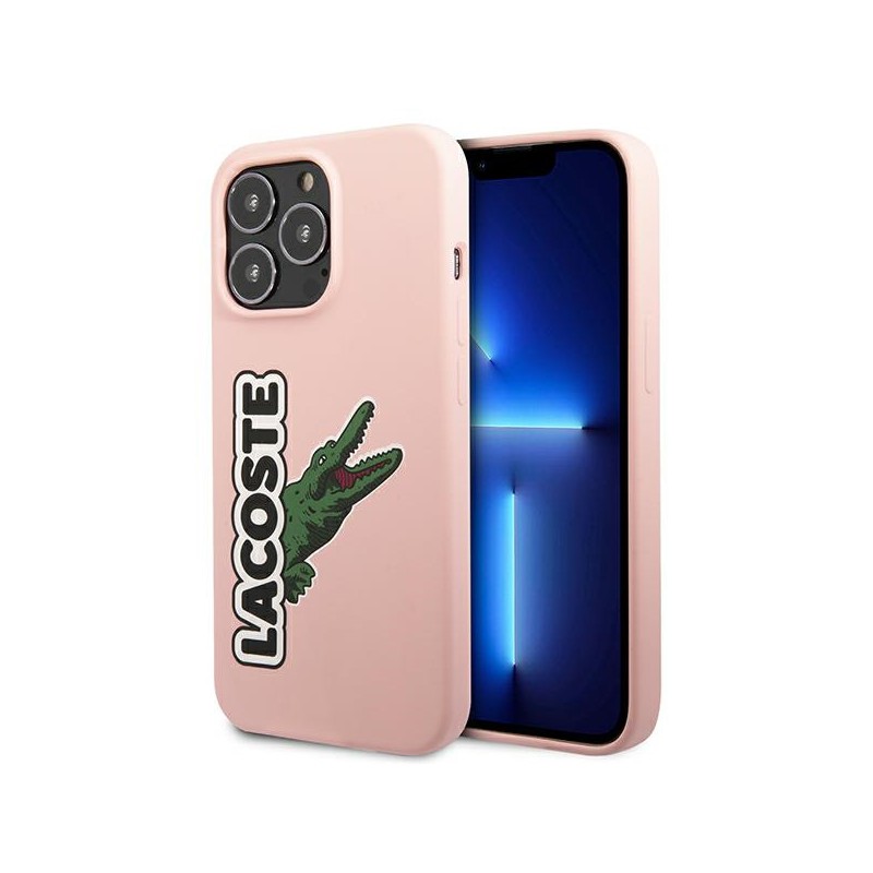 cover lacoste iphone 13 pro max rosa