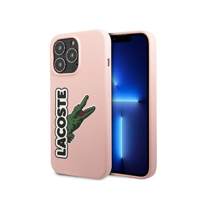 cover lacoste iphone 13 pro rosa cover lacoste iphone 13 pro rosa