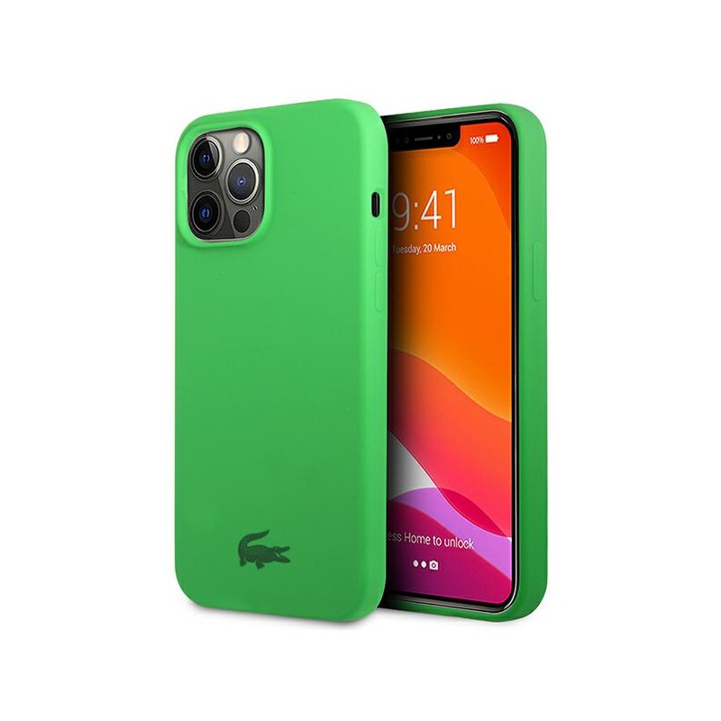 cover lacoste iphone 13 pro verde