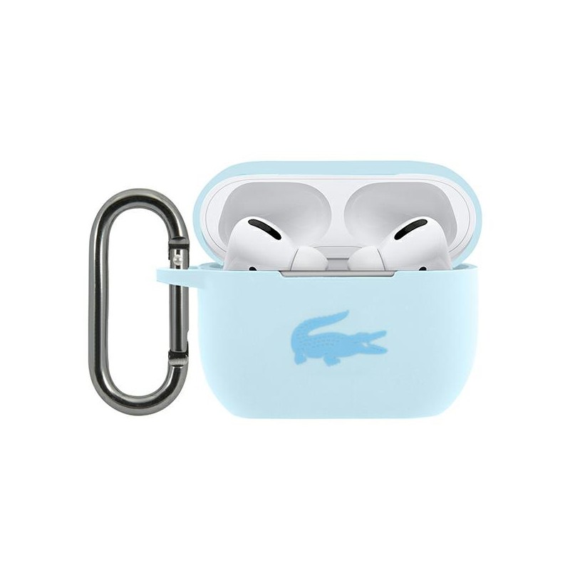 cover lacosteper airpods pro silicone azzurro