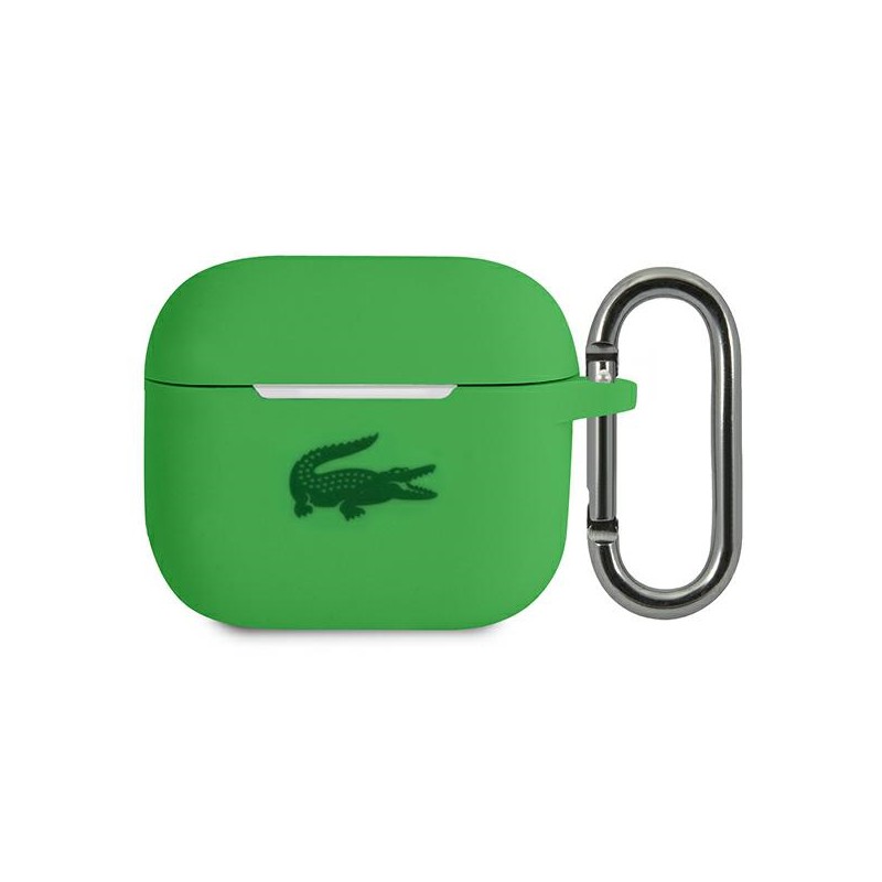 cover lacosteper airpods 3 silicone verde