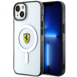 cover ferrari iphone 14 plus magsafe trasparente