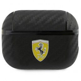 cover ferrari per airpods pro2effetto carbonio