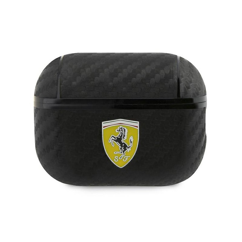 cover ferrari per airpods pro2effetto carbonio