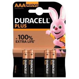 Blister 4 ministilo AAA duracell mn2400