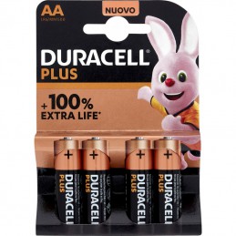 Blister 4 stilo AA duracell mn1500