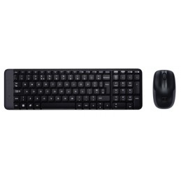 Logitech Wireless Combo MK220 tastiera Mouse incluso USB