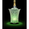 speaker bluetooth secchiello champagne led multicolor