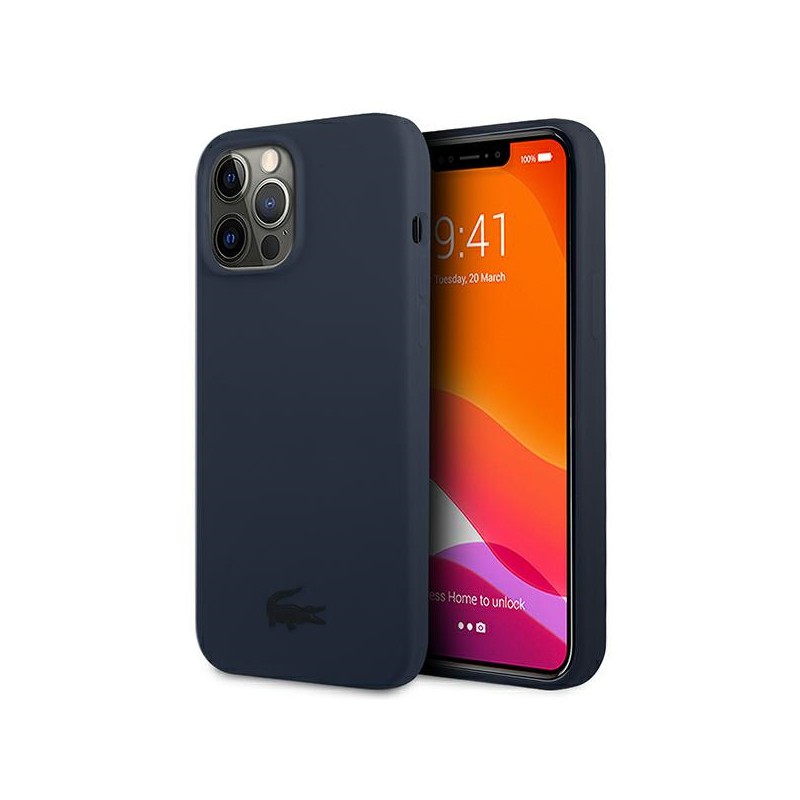 cover lacoste iphone 13 pro max blu cover lacoste iphone 13 pro max blu