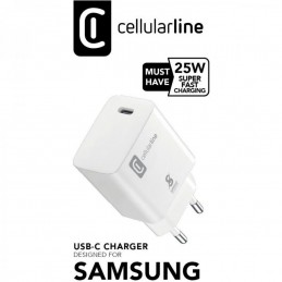 caricabatteria da rete usb-c 25 watt bianco micropack