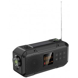 radio fm portatile beafon con ricarica solare e dinamo torcia tasto sos e bluetooth con funzione powerbank