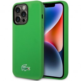 cover lacoste iphone 14 pro max verde magsafe