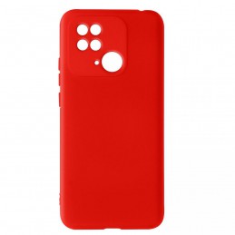 custodia in tpu per xiaomi redmi 10c rossa