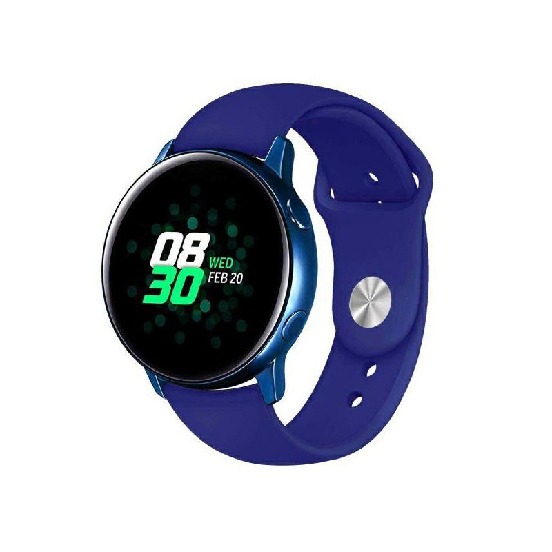 cinturino smartwatch universale 20mm blu