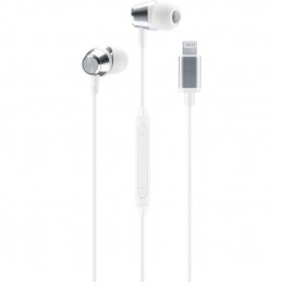 auricolare vivavoce stereo per iphone bianco