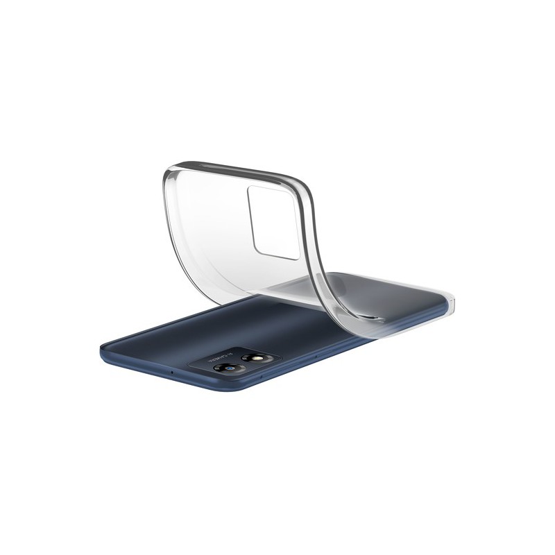 cover in tpu moto e13 trasparente