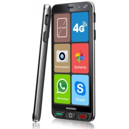 brondi amico Smartphone s+ 4g doppia fotocamera 5mp+5mp display da 5,7 android 12