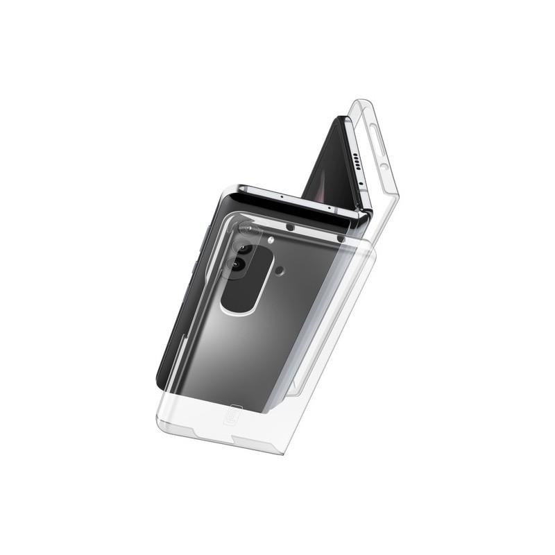 custodia fit duo galaxy z fold 5 trasparente