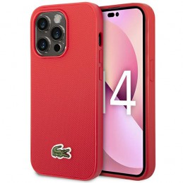 cover lacoste iphone 14 pro max red