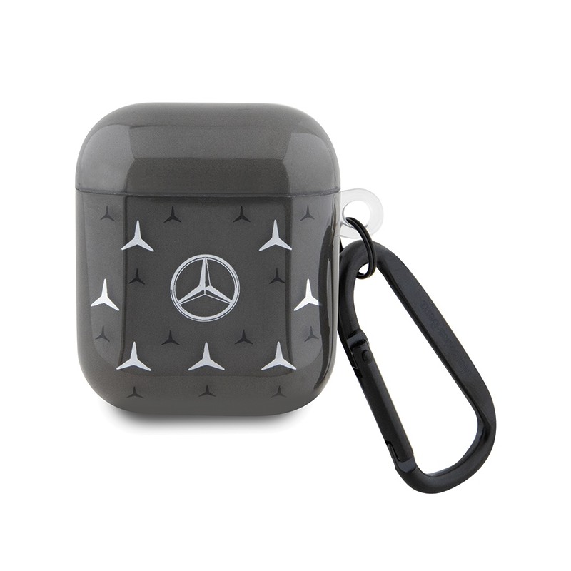 cover mercedes airpods 1/2 silicone nero