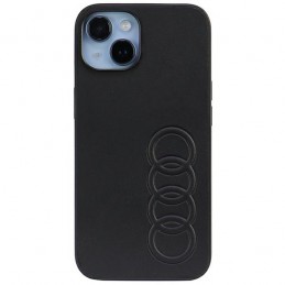 cover audi iphone 14  nera